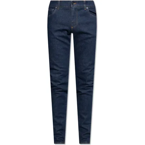 Skinny Fit Jeans , Herren, Größe: M - Dolce & Gabbana - Modalova