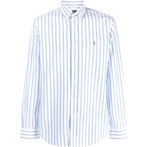 Blau/Weiß Gestreiftes Hemd - Ralph Lauren - Modalova