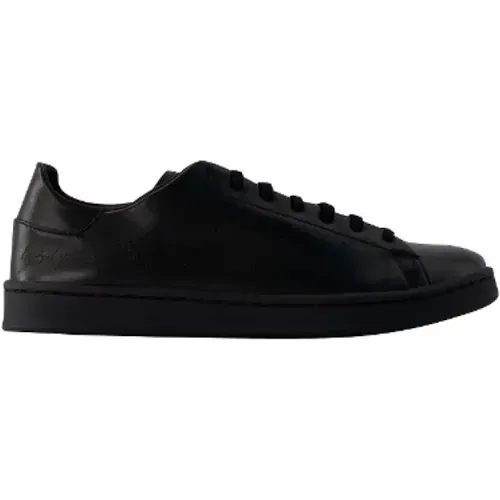 Pre-owned Leather sneakers , female, Sizes: 5 1/2 UK - Yohji Yamamoto Pre-owned - Modalova