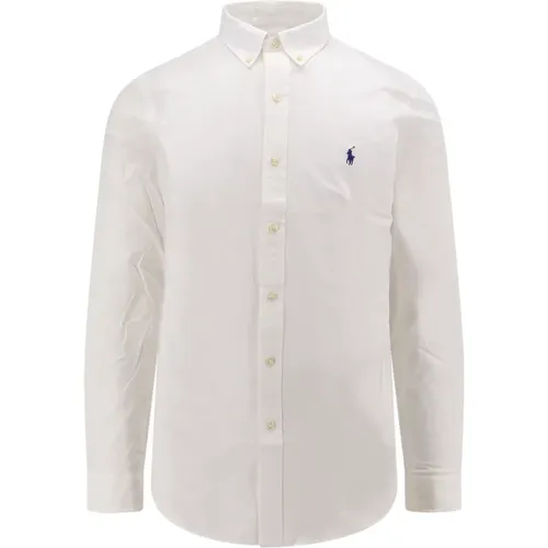 Buttoned-Down Collar Shirt , male, Sizes: M, S, XL, L, 2XL - Ralph Lauren - Modalova