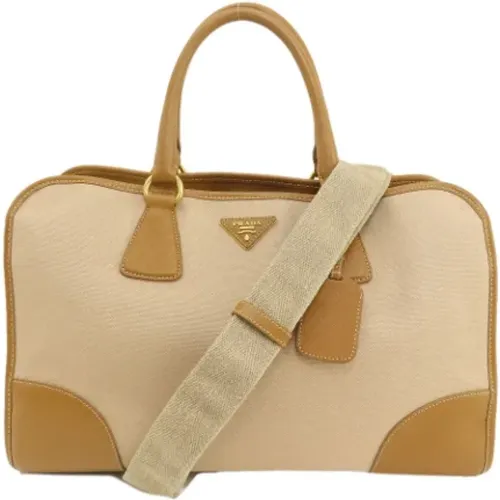 Pre-owned Canvas prada-bags , female, Sizes: ONE SIZE - Prada Vintage - Modalova