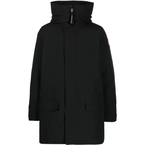 Winter Parka Hooded Coat , male, Sizes: M, L, S, XL - Canada Goose - Modalova