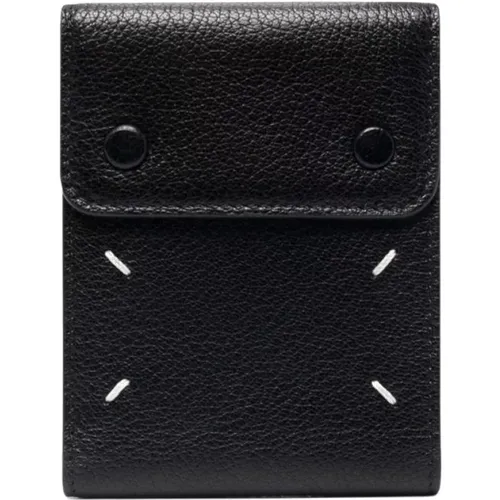 Stylish Leather Wallet , male, Sizes: ONE SIZE - Maison Margiela - Modalova