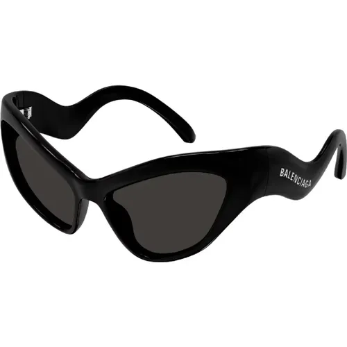 BB Sunglasses in with Dark Grey Lenses , female, Sizes: 59 MM - Balenciaga - Modalova