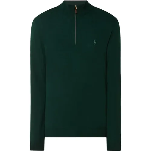 Polo Pullover Reißverschluss , Herren, Größe: XL - Ralph Lauren - Modalova