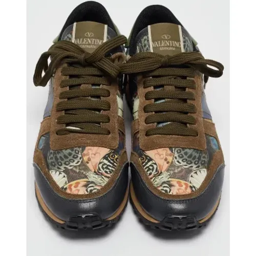 Pre-owned Leather sneakers , female, Sizes: 5 UK - Valentino Vintage - Modalova