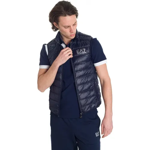 Vests , male, Sizes: 3XL, XL, L, 2XL, M - Emporio Armani EA7 - Modalova