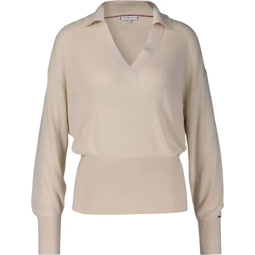 Sweaters , female, Sizes: L - Tommy Hilfiger - Modalova