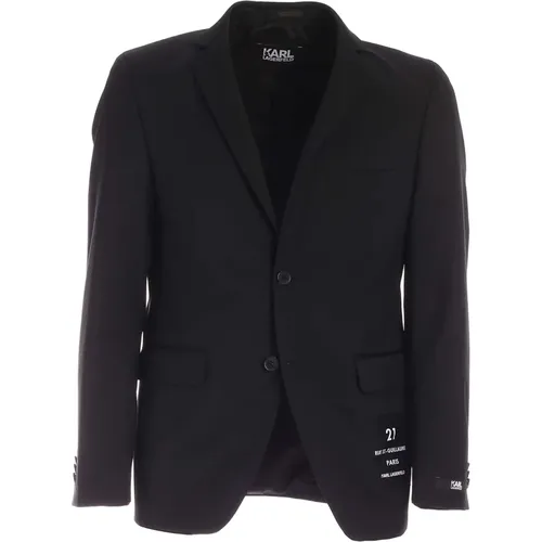 Blazer , male, Sizes: M - Karl Lagerfeld - Modalova