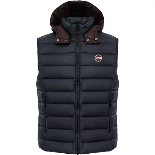 Down Vest with Detachable Hood , male, Sizes: 2XL, M, XL, L - Colmar - Modalova