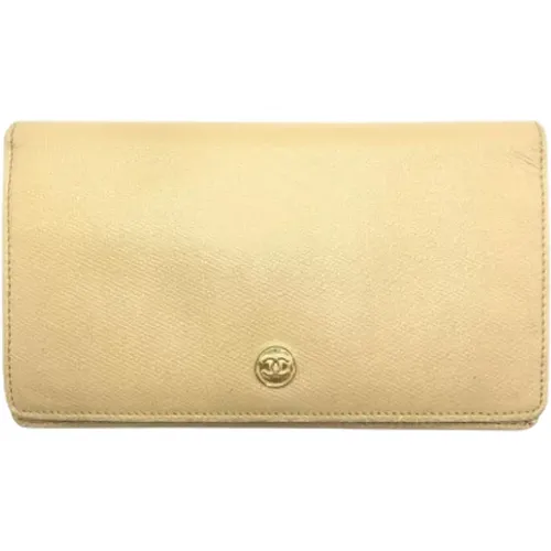 Pre-owned Canvas wallets , female, Sizes: ONE SIZE - Chanel Vintage - Modalova