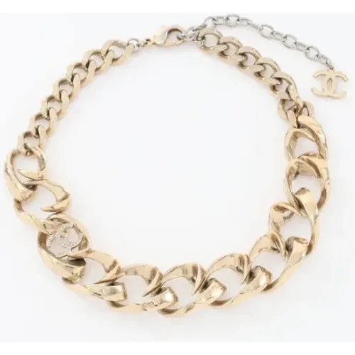 Pre-owned Metal chanel-jewelry , female, Sizes: ONE SIZE - Chanel Vintage - Modalova