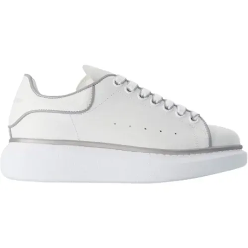 Leather sneakers , female, Sizes: 4 UK - alexander mcqueen - Modalova