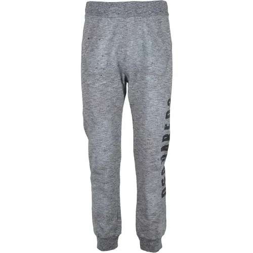 Bequeme Graue Sweatpants für Männer , Herren, Größe: XL - Dsquared2 - Modalova