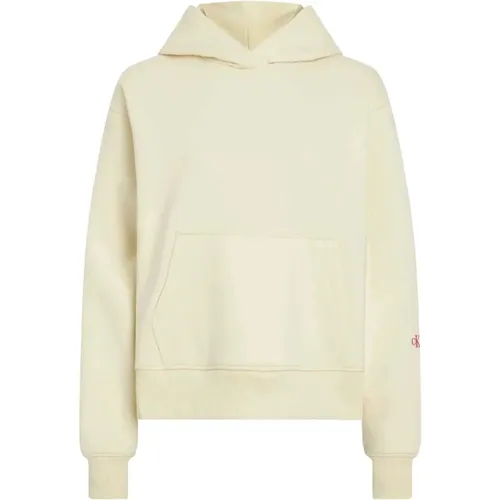 Back Bold Hoodie , Damen, Größe: XS - Calvin Klein - Modalova