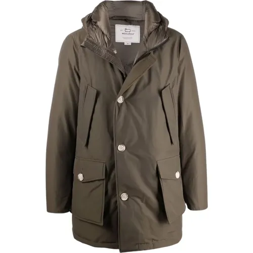 Arctic Parka - Water- and Wind-Resistant , male, Sizes: S, XL - Woolrich - Modalova