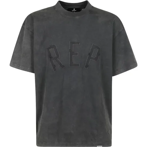 Applikation T-Shirt , Herren, Größe: XL - REPRESENT - Modalova