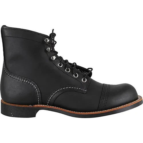 Klassischer Iron Ranger Stiefel , Herren, Größe: 42 1/2 EU - Red Wing Shoes - Modalova