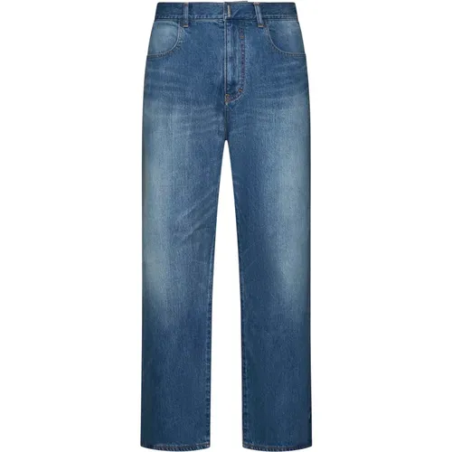 Regular Fit Denim Jeans , male, Sizes: W32 - Givenchy - Modalova