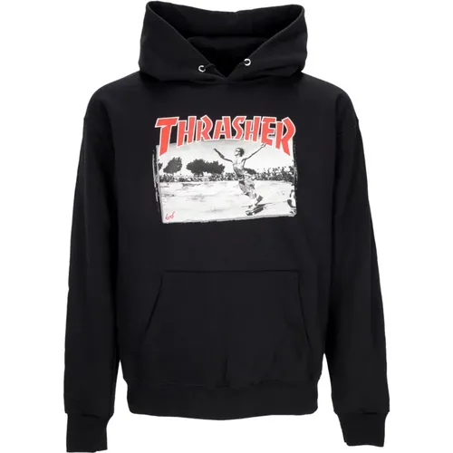 Hoodie with Adjustable Hood and Front Pocket , male, Sizes: M, XL, L, S - Thrasher - Modalova