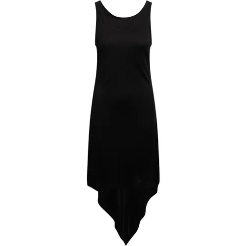 Asymmetric Dress , female, Sizes: S, L - Helmut Lang - Modalova