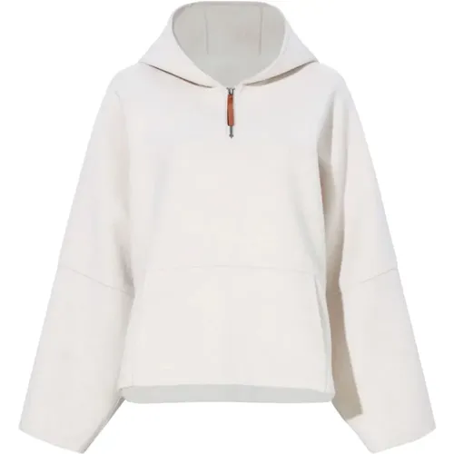 Weißer Kapuzenpullover Isaac , Damen, Größe: S - Proenza Schouler - Modalova