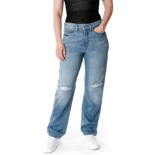 Hohe Taille Gerades Jeans , Damen, Größe: W28 L30 - Denham - Modalova