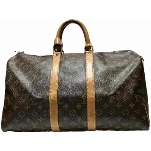 Pre-owned Canvas travel-bags , male, Sizes: ONE SIZE - Louis Vuitton Vintage - Modalova