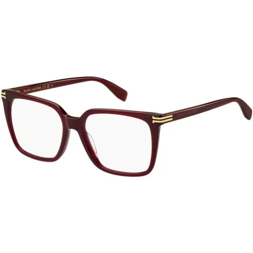 Burgunder Stilvolle Brille - Marc Jacobs - Modalova
