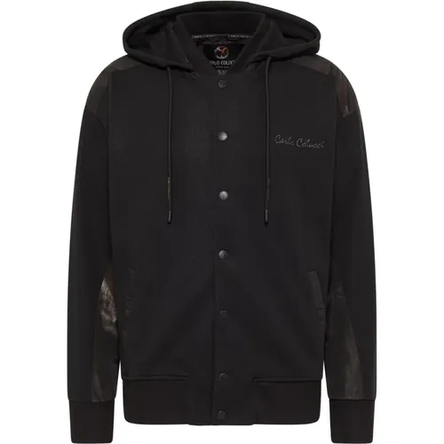 Dardano Oversized Hoodie , male, Sizes: L, M - carlo colucci - Modalova