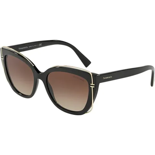Brown Shaded Sonnenbrillen TF 4154 , Damen, Größe: 54 MM - Tiffany - Modalova