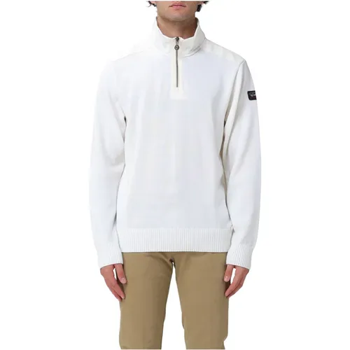 Zip Sweater , male, Sizes: M - PAUL & SHARK - Modalova