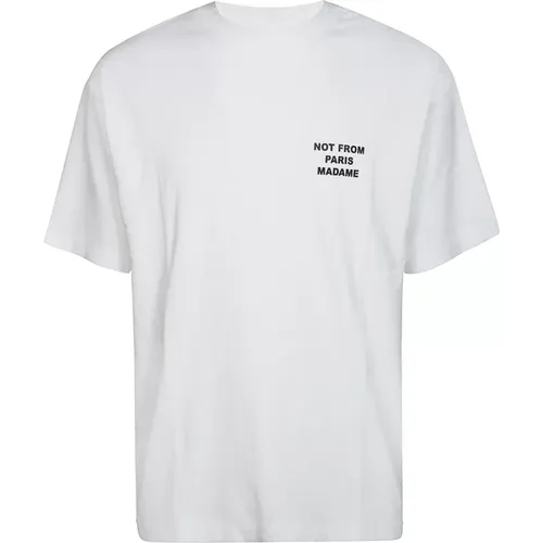 Cool Slogan Tee Shirt , male, Sizes: XL - Drole de Monsieur - Modalova