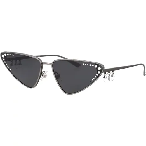 Chic Black Sunglasses with Style 0Jc4001B , female, Sizes: 63 MM - Jimmy Choo - Modalova