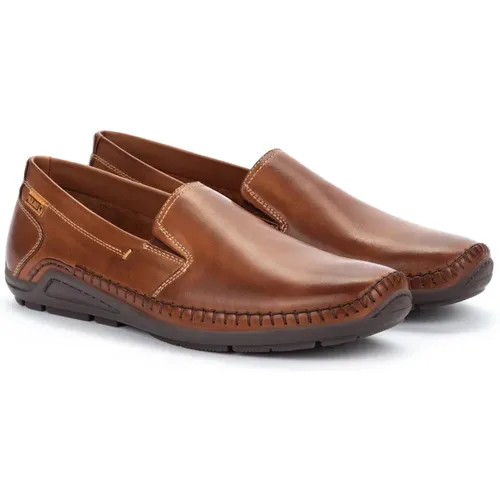 Klassischer Cognac Loafer , Herren, Größe: 43 EU - Pikolinos - Modalova