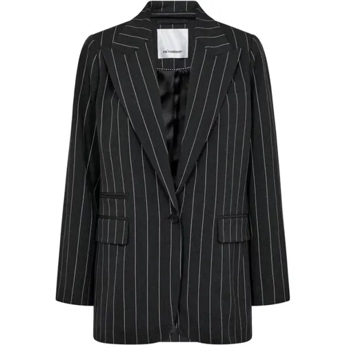 Anthracite Classic Blazer for Stylish Wardrobe , female, Sizes: M, L - Co'Couture - Modalova