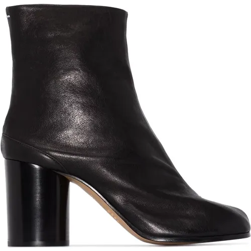 Schwarze Absatzstiefel Tabi - Maison Margiela - Modalova