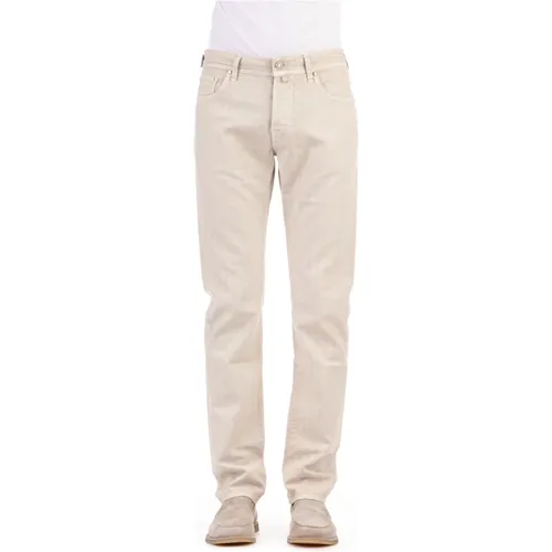 Lightweight Pants with Exquisite Details , male, Sizes: W33, W35 - Jacob Cohën - Modalova