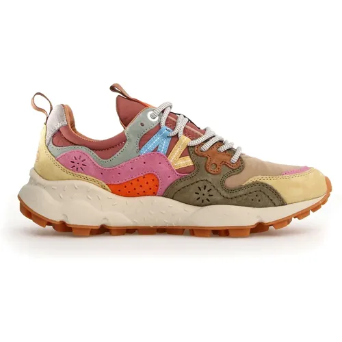 Wildleder-Sneakers mit ultraleichter Sohle , Damen, Größe: 41 EU - Flower Mountain - Modalova