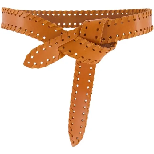 Lecce Knotted Leather Belt , female, Sizes: M, S, XL, L - Isabel marant - Modalova