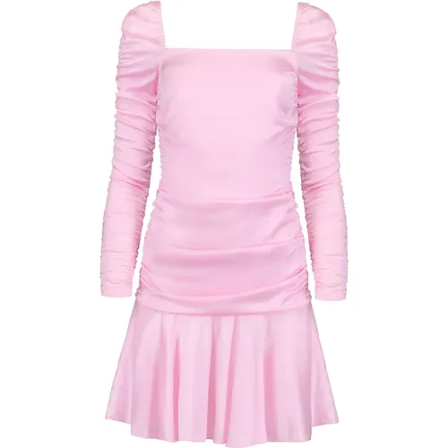 Blush Pink Gerafftes Minikleid JAAF - JAAF - Modalova