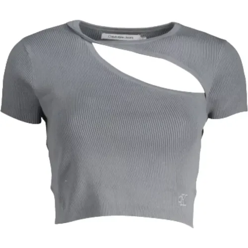 Kurzarm-Top Calvin Klein Jeans - Calvin Klein Jeans - Modalova