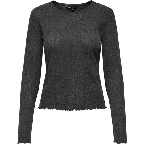 Langarm-Top für Frauen , Damen, Größe: XS - Only - Modalova