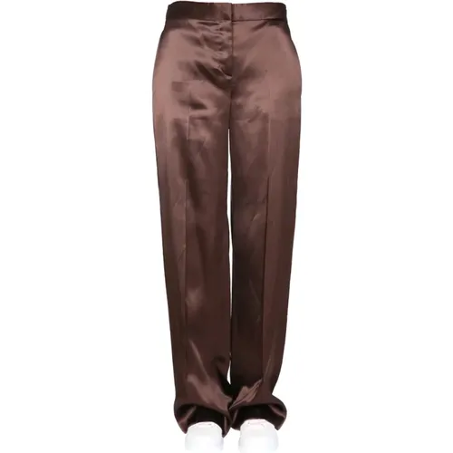 Wide LEG Trousers , female, Sizes: M - alexander mcqueen - Modalova