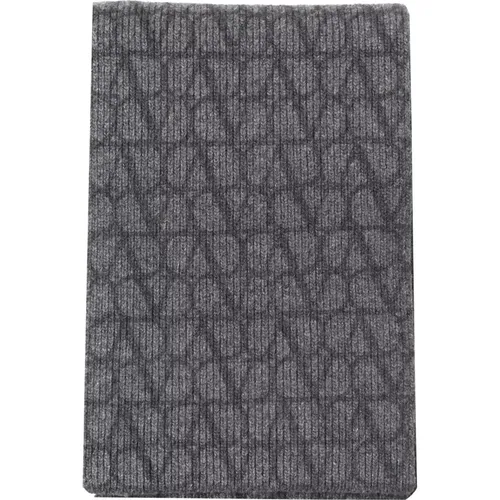 Knitted Scarf , male, Sizes: ONE SIZE - Valentino Garavani - Modalova