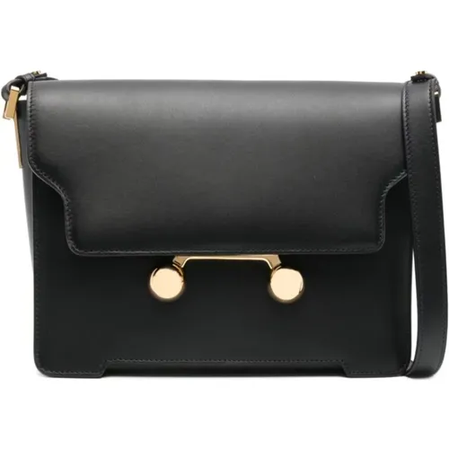 Luxury Shoulder Bag in Color 00N99 , female, Sizes: ONE SIZE - Marni - Modalova