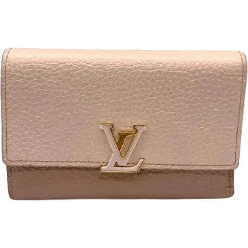 Pre-owned Leather wallets , female, Sizes: ONE SIZE - Louis Vuitton Vintage - Modalova