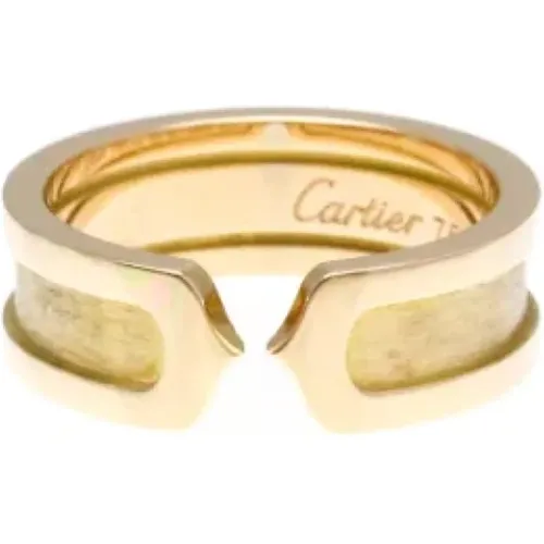 Pre-owned Rose Gold rings , female, Sizes: ONE SIZE - Cartier Vintage - Modalova