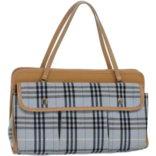 Pre-owned Canvas Handtaschen , Damen, Größe: ONE Size - Burberry Vintage - Modalova