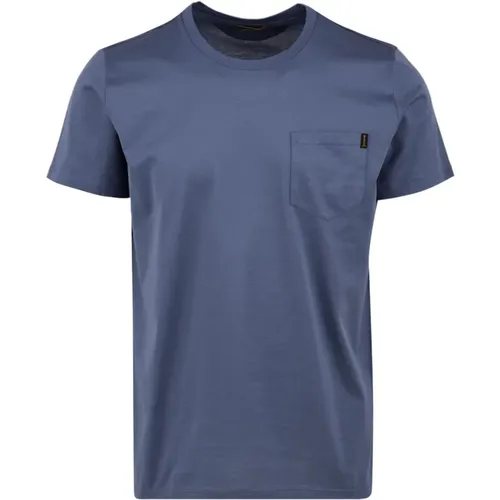 Blaue T-Shirts und Polos Moorer - Moorer - Modalova